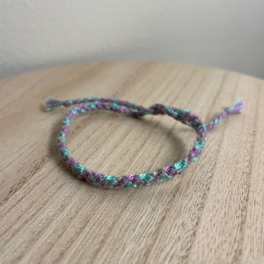 Mermaid Colors Woven Bracelet